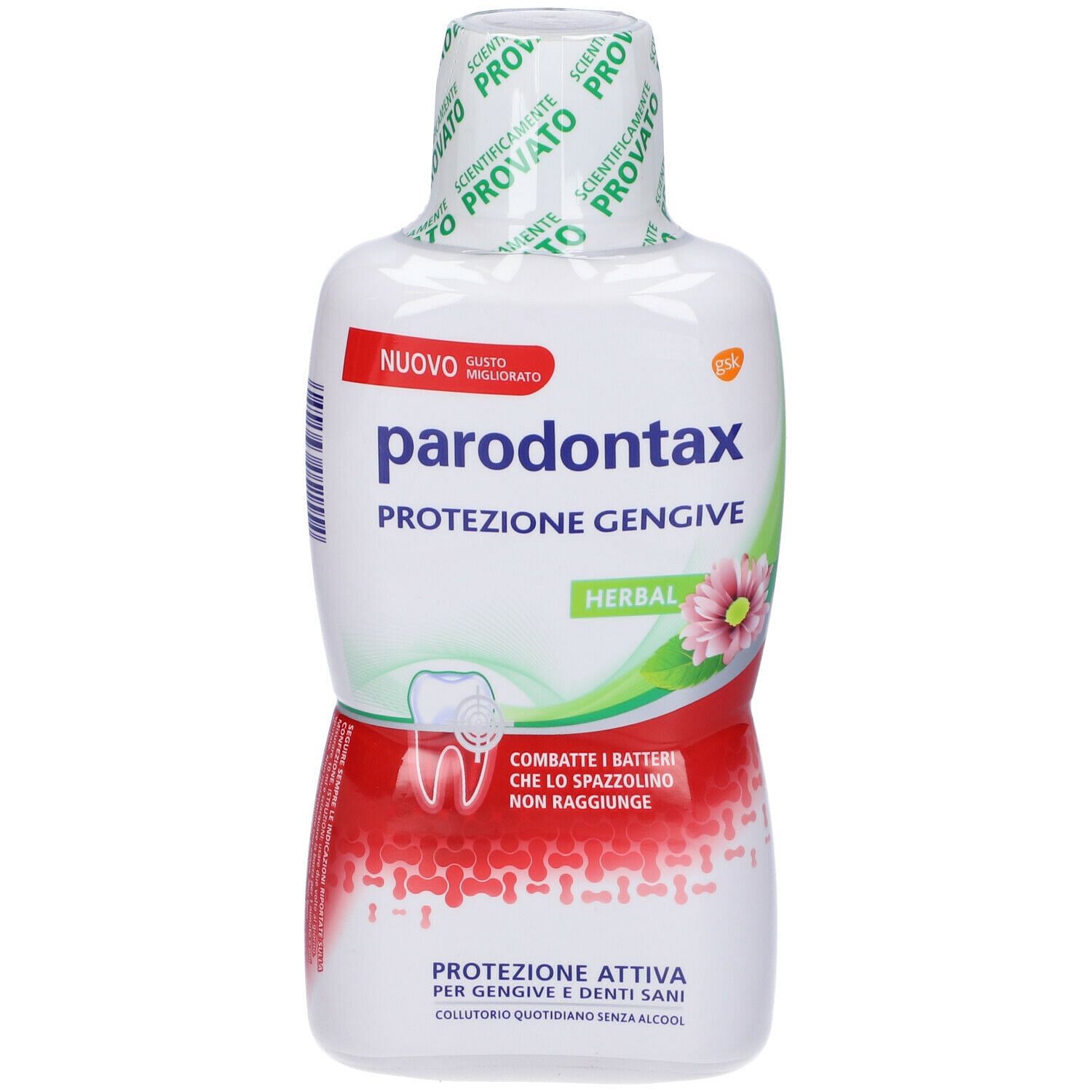 Parodontax Collutorio Protezione Gengive Herbal 500 Ml