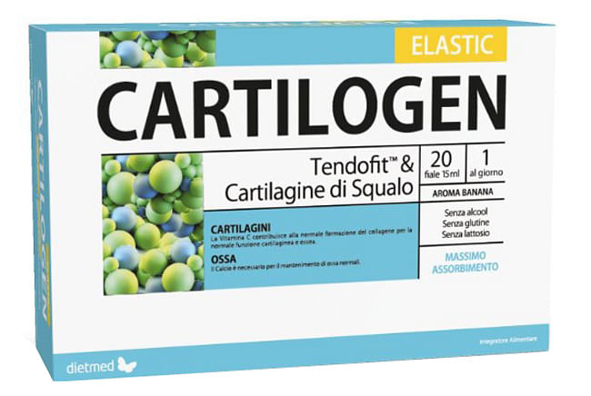 Cartilogen Elastic 20 Fiale Da 15 Ml