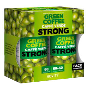NOVITY CAFFE' VERDE STRONG PACK ECONOMICO 60+60 CAPSULE