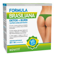 NOVITY FORMULA BRASILIANA 60+60 COMPRESSE