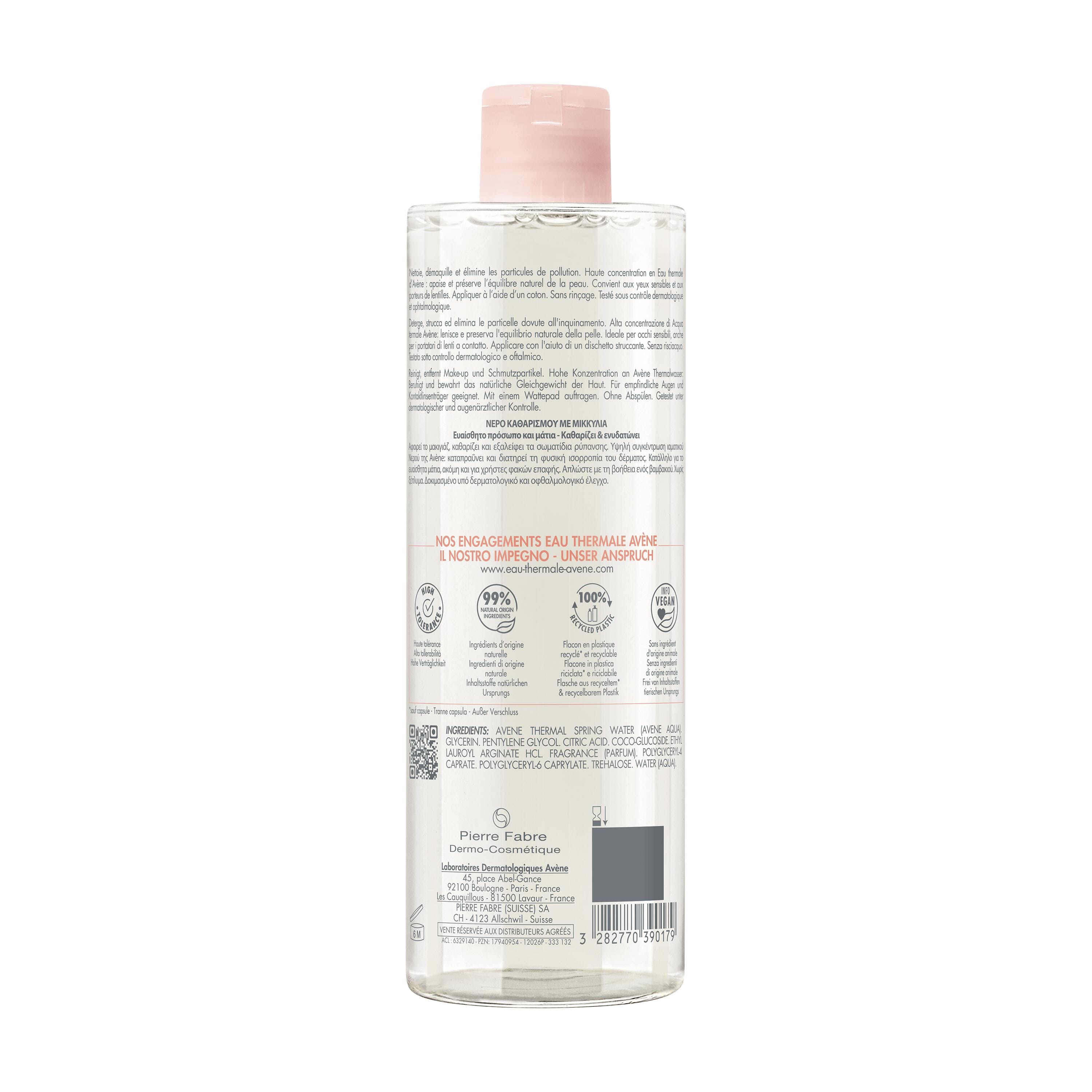 AVENE ACQUA MICELLARE 400 ML 23