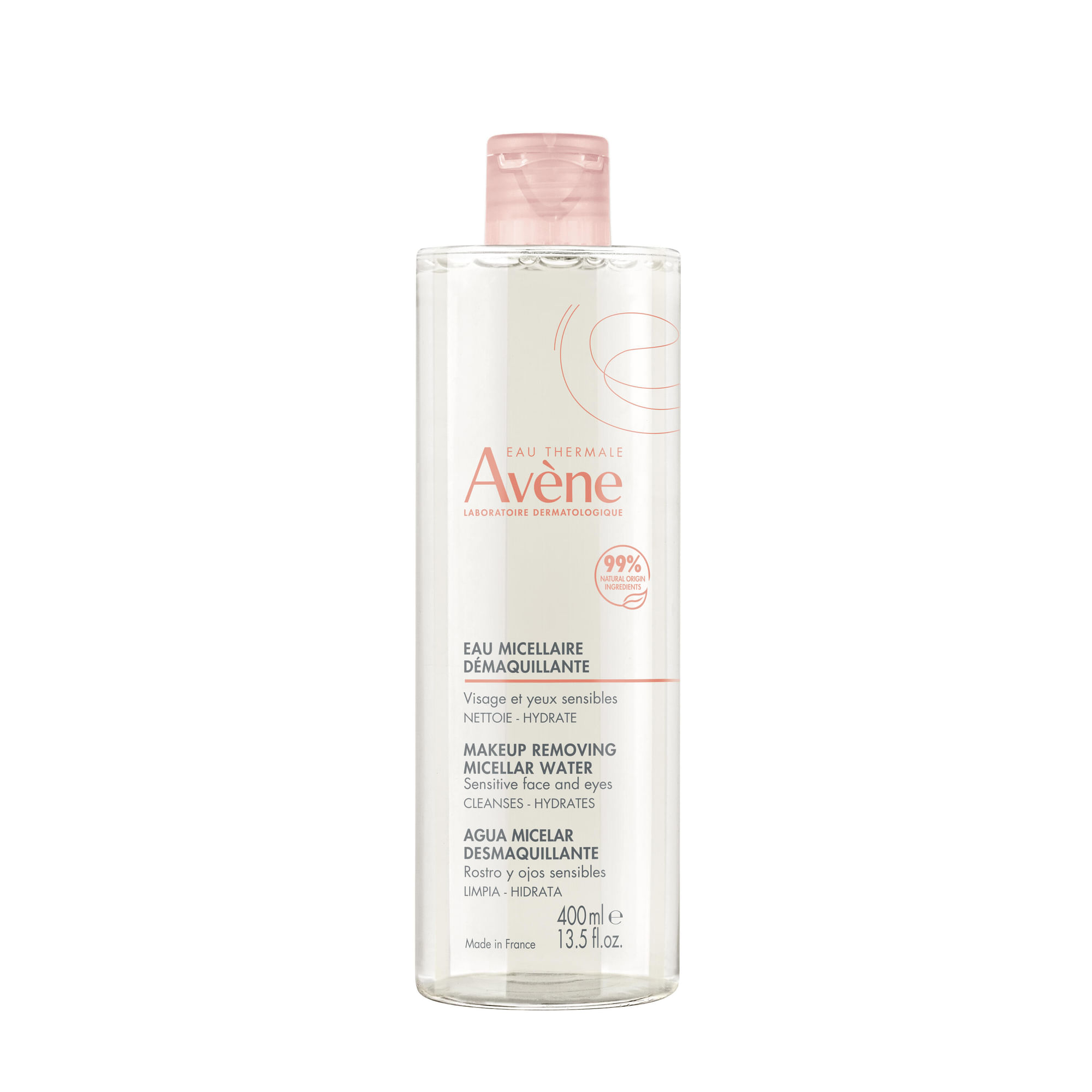 Avene Acqua Micellare Struccante - Detergente e struccante per viso e occhi - 400 ml-image
