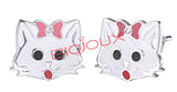 BJT729 ORECCHINI GINGER CAT STAINLESS STEEL