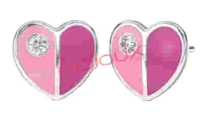 BJT734 ORECCHINI SWEETHEART STAINLESS STEEL