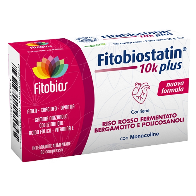 Fitobiostatin 10 K Plus 30 Compresse