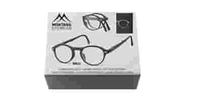 OCCHIALE DA LETTURA POLICARBONATO MONTANA EYEWEAR MODELLO BOX66 NERO +1,0