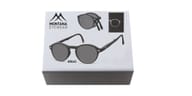 OCCHIALE DA LETTURA POLICARBONATO MONTANA EYEWEAR MODELLO BOX66S NERO SMOKE/ASPHERIC +1,0