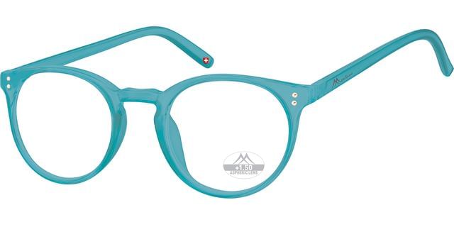 Occhiale Da Lettura Policarbonato Montana Eyewear Modello Hmr55 E Turchese Pastello +2,0-image