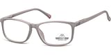 OCCHIALE DA LETTURA POLICARBONATO MONTANA EYEWEAR MODELLO HMR62A MILKY GRIGIO +1,0