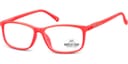 OCCHIALE DA LETTURA POLICARBONATO MONTANA EYEWEAR MODELLO HMR62G ROSSO PASTELLO +2,5
