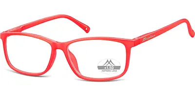 OCCHIALE DA LETTURA POLICARBONATO MONTANA EYEWEAR MODELLO HMR62G ROSSO PASTELLO +3,0 OCCHIALE DA LETTURA POLICARBONATO MONTANA EYEWEAR MODELLO HMR62G ROSSO PASTELLO +3,0