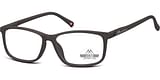 OCCHIALE DA LETTURA POLICARBONATO MONTANA EYEWEAR MODELLO HMR62H NERO OPACO +2,5