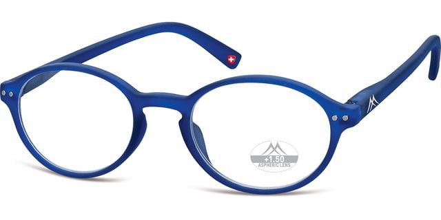 Occhiale Da Lettura Policarbonato Montana Eyewear Modello Hmr74 C Blu Scuro +1,0-image