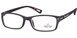 OCCHIALE DA LETTURA POLICARBONATO MONTANA EYEWEAR MODELLO HMR76A BLU/NERO +1,0