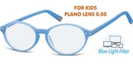 OCCHIALE DA LETTURA POLICARBONATO MONTANA EYEWEAR MODELLO KBLF2B BLU BLUE LIGHT FILTER LF2B