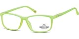OCCHIALE DA LETTURA POLICARBONATO MONTANA EYEWEAR MODELLO MR62D MILKY VERDE +2,5