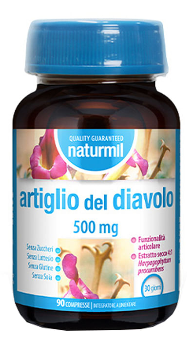 Naturmil Artiglio Del Diavolo 500 Mg 90 Compresse