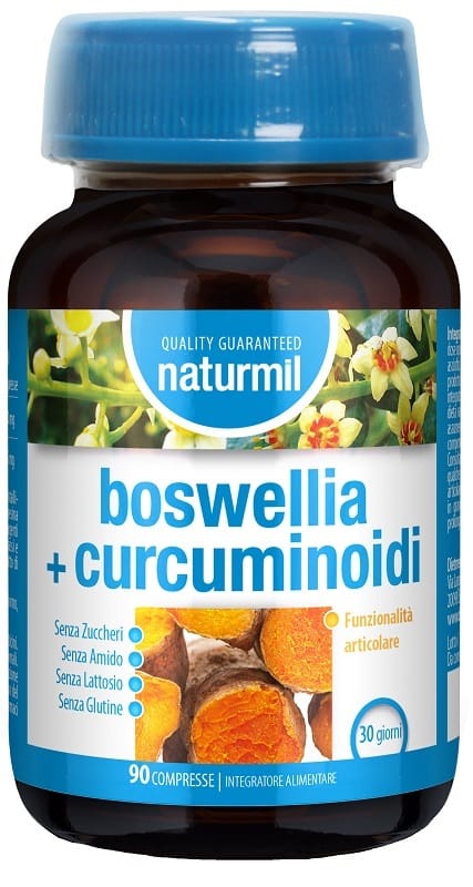 NATURMIL BOSWELLIA+CURCUMINOIDI 90 COMPRESSE