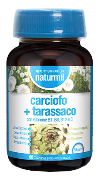 NATURMIL CARCIOFO+TARASSACO 60 COMPRESSE