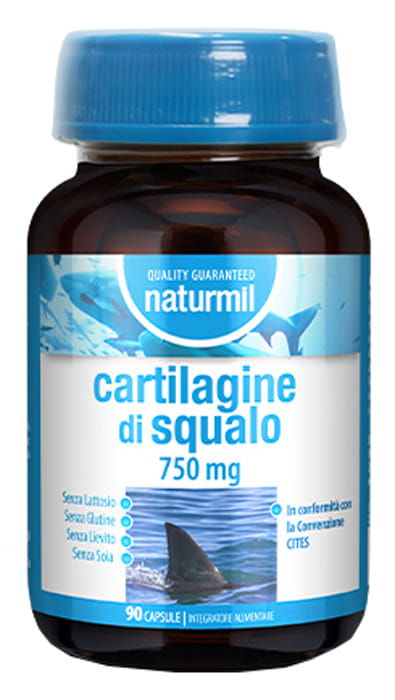 NATURMIL CARTILAGINE DI SQUALO 750 MG 90 CAPSULE