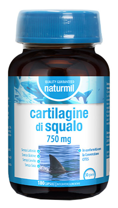 NATURMIL CARTILAGINE DI SQUALO 750 MG 180 CAPSULE