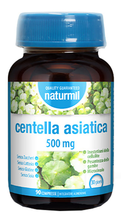 NATURMIL CENTELLA ASIATICA 500 MG 90 COMPRESSE