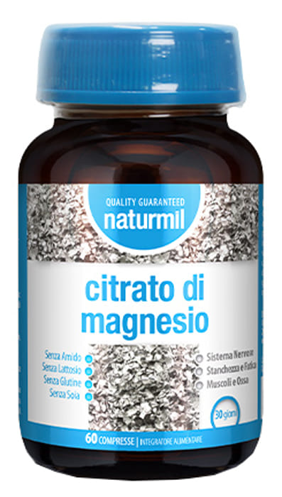 NATURMIL CITRATO DI MAGNESIO 60 COMPRESSE