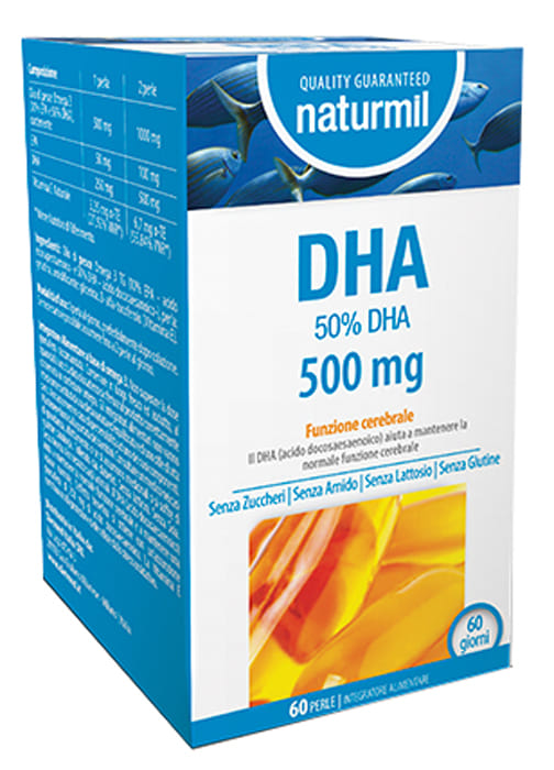 NATURMIL DHA 500 MG 60 PERLE