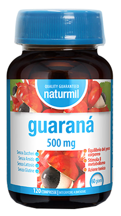 NATURMIL GUARANA' 500 MG 120 COMPRESSE