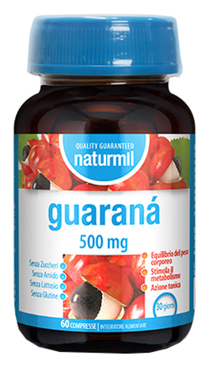 NATURMIL GUARANA' 500 MG 60 COMPRESSE