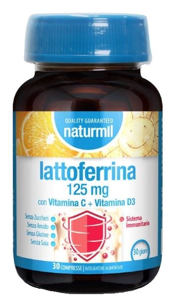 NATURMIL LATTOFERRINA 125 MG 30 COMPRESSE