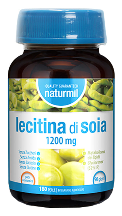 NATURMIL LECITINA DI SOIA 1200 MG 180 PERLE