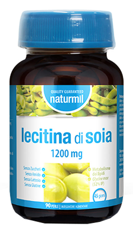 NATURMIL LECITINA DI SOIA 1200 MG 90 PERLE