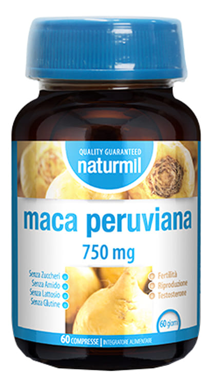 Naturmil Maca Peruviana 750 Mg 60 Compresse