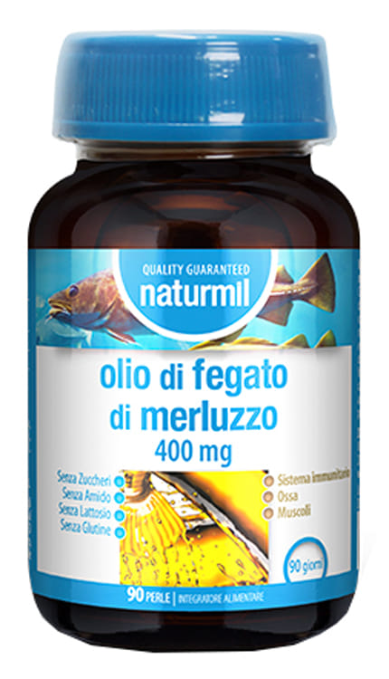 NATURMIL OLIO DI FEGATO DI MERLUZZO 400 MG 90 PERLE
