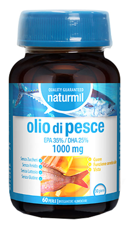 NATURMIL OLIO DI PESCE 1000 MG 60 PERLE