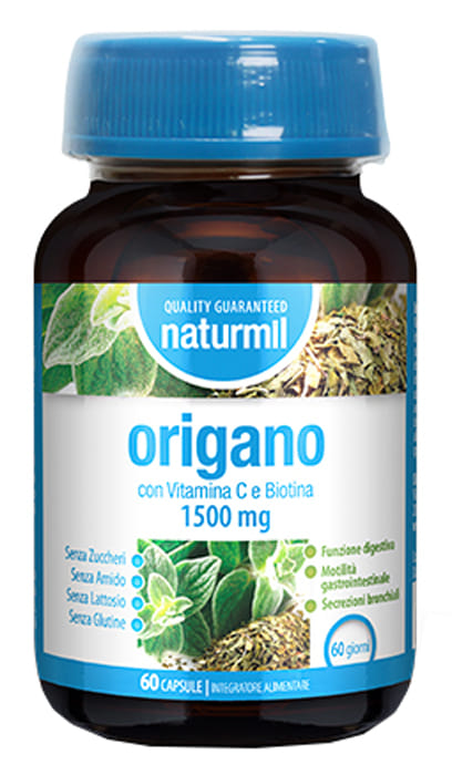 NATURMIL ORIGANO 1500 MG 60 CAPSULE