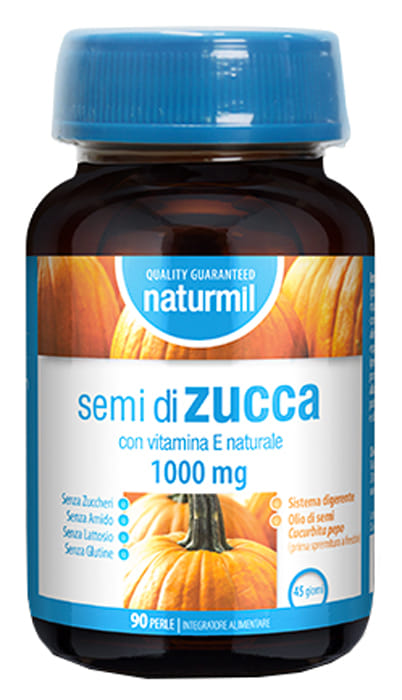 NATURMIL SEMI DI ZUCCA 1000 MG 90 PERLE
