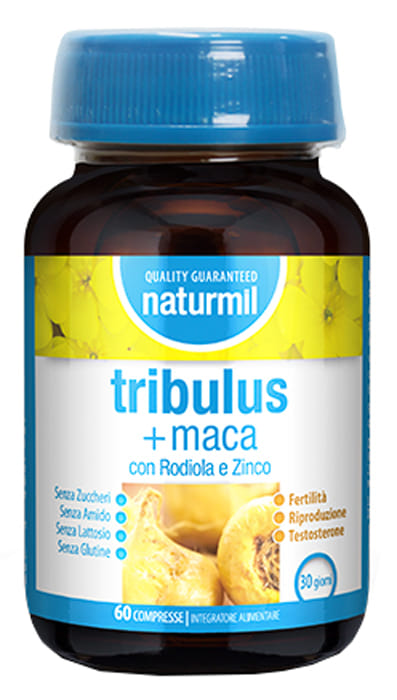 Naturmil Tribulus+Maca 60 Compresse