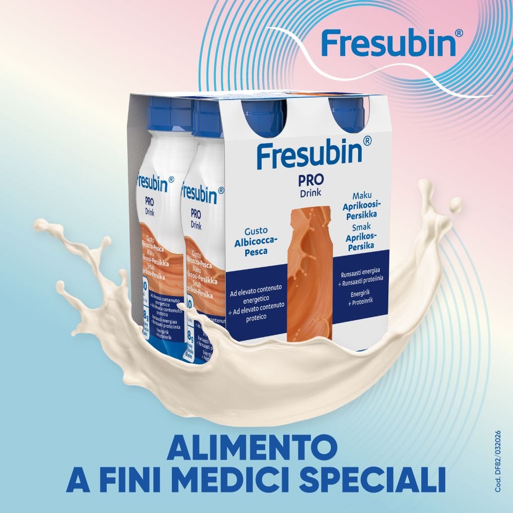 FRESUBIN PRO DRINK ALBICOCCA-PESCA 4 FLACONI X 200 ML