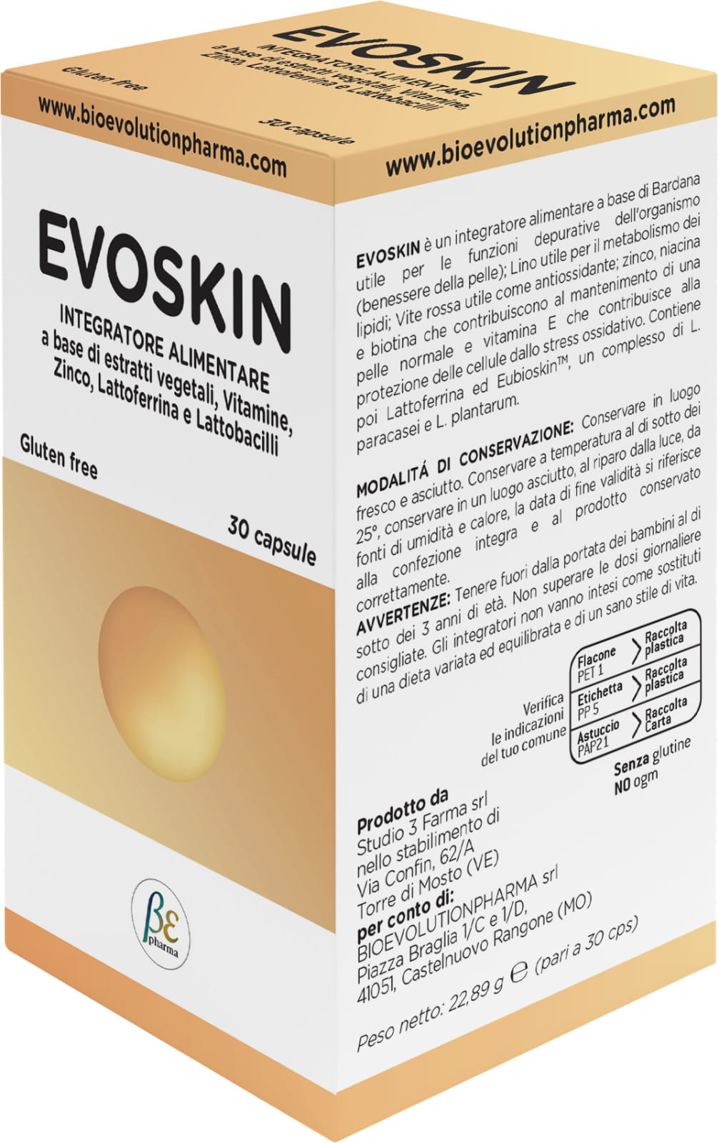 EVOSKIN 30 CAPSULE