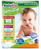 BABYLINO SENSITIVE VALUE PANNOLINI RISPARMIO TAGLIA 4+ MAXI PLUS 10-15KG 46 PEZZI