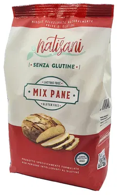NATISANI MISCELA PANE SENZA GLUTINE 1 KG NATISANI MISCELA PANE SENZA GLUTINE 1 KG