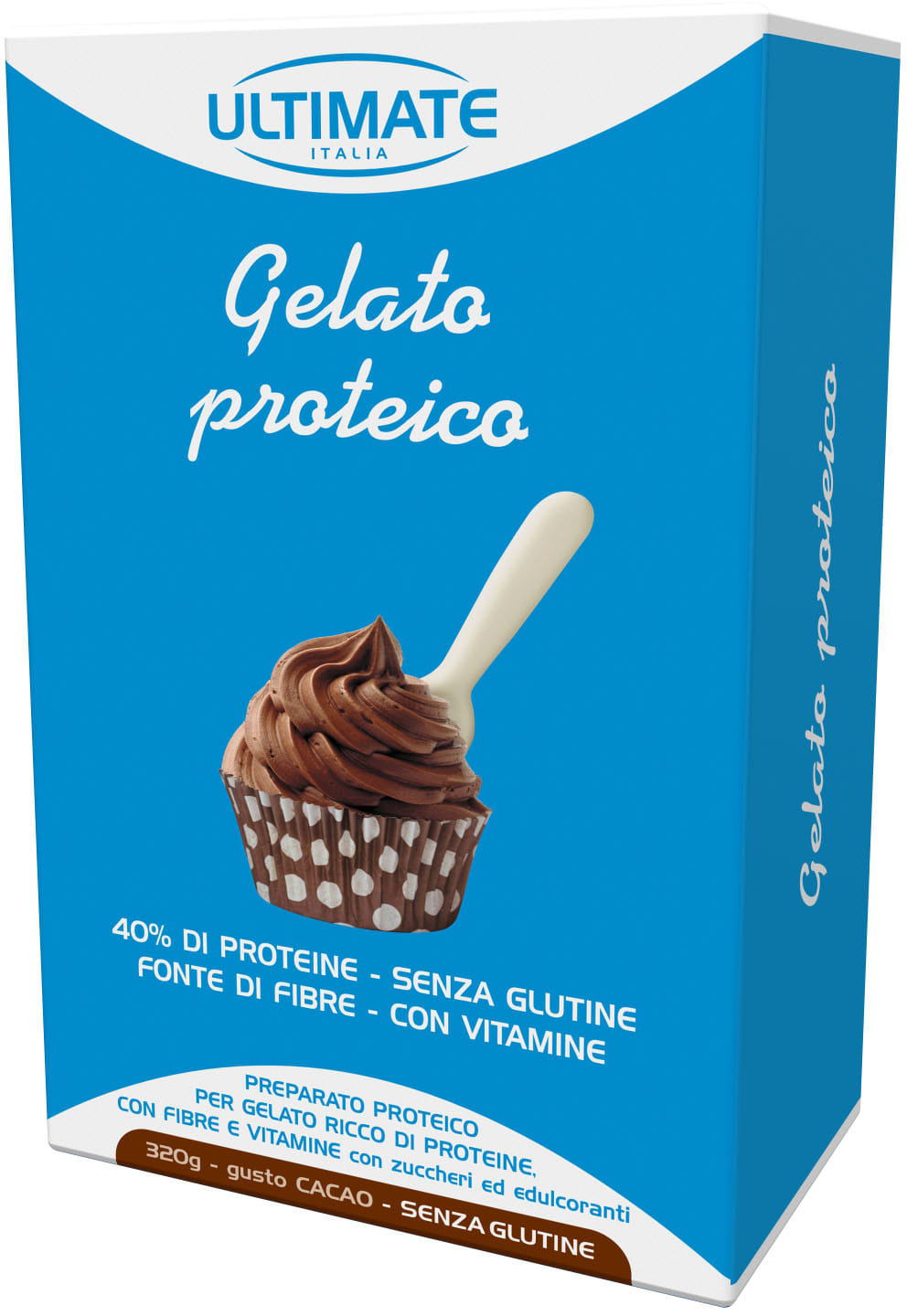 ULTIMATE GELATO PROTEICO CACAO 320 G