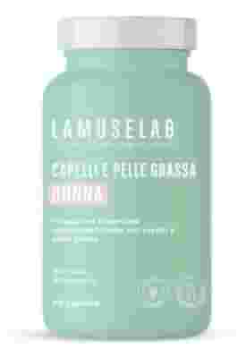LAMUSELAB CAPELLI E PELLE GRASSA DONNA 90 CAPSULE