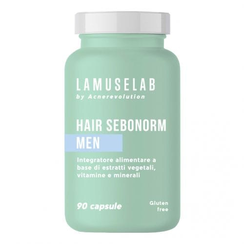 LAMUSELAB CAPELLI E PELLE GRASSA UOMO 90 CAPSULE