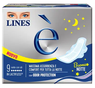 LINES E' NOTTE CARRY PACK 9 PEZZI LINES E' NOTTE CARRY PACK 9 PEZZI