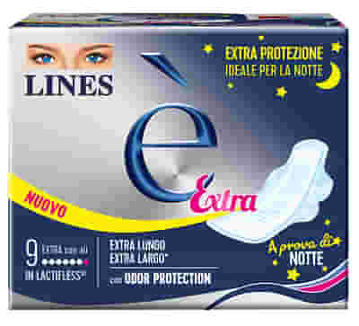 LINES E' EXTRA CARRY PACK 9 PEZZI