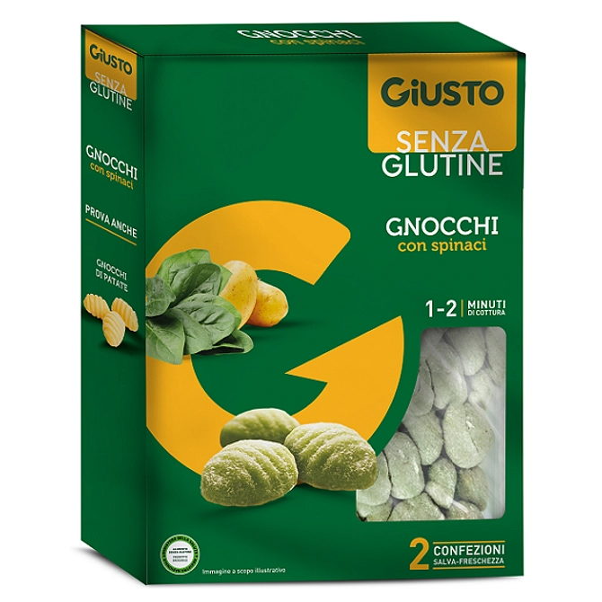Giusto Senza Glutine Gnocchi Spinaci 500 G