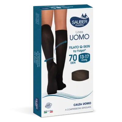 CALZA SAUBER UOMO QSKIN 70 GESSATO BORDEAUX NERO S/M CALZA SAUBER UOMO QSKIN 70 GESSATO BORDEAUX NERO S/M